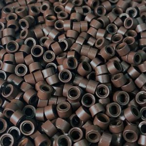 Micro rings Dark Brown 5mm 500