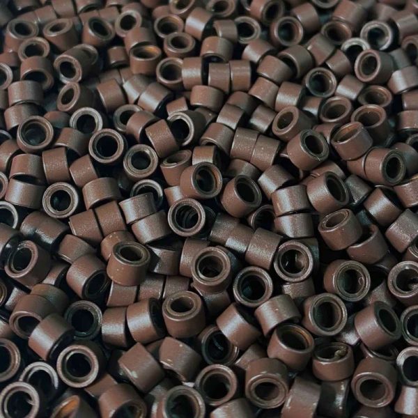 Micro rings Dark Brown 5mm 500
